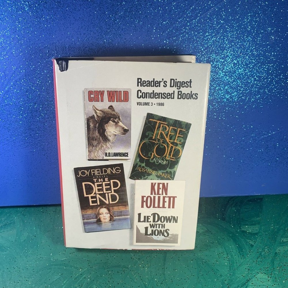 Reader’s Digest Condensed Books ~ Volume 3 ~ 1986 ~ Hardcover ~ YaY!